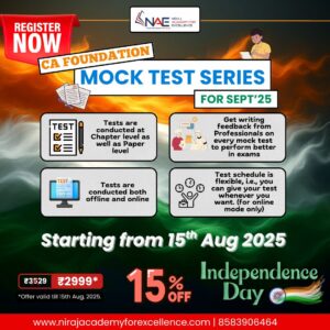 CA Foundation Mock Test Series