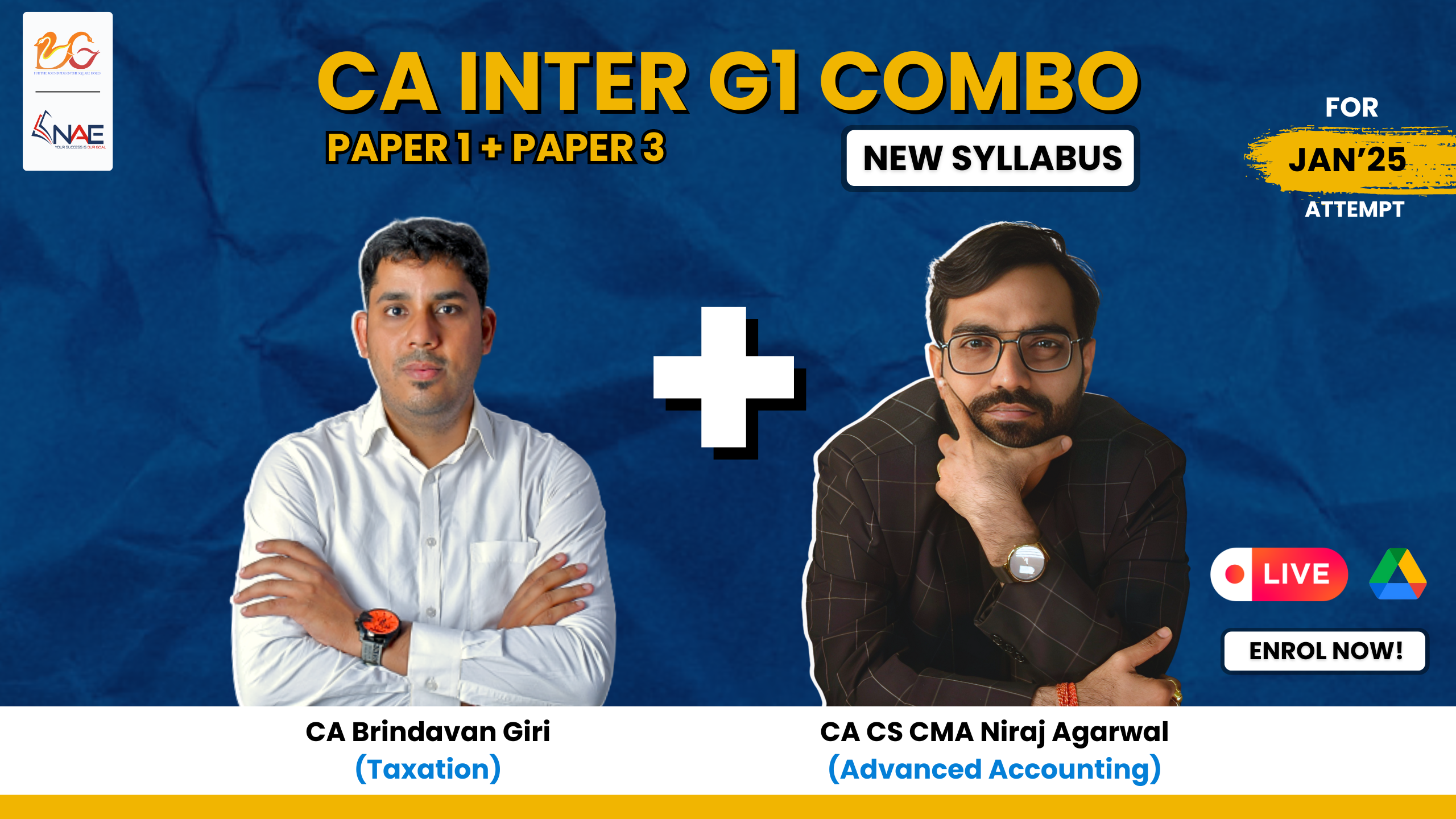 CA Inter Group 1 Combo | CA Intermediate Grp 1 Combo