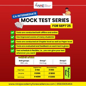 CA Intermediate Mock Test Series Group II