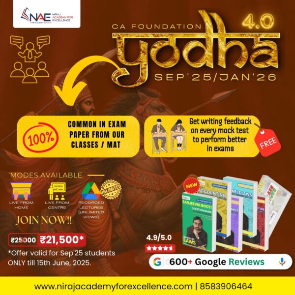 CA Foundation (Sept'25)