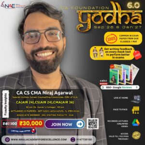 CA Foundation (Sep'26&Jan'27)