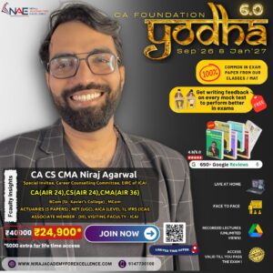 CA Foundation (Sep'26&Jan'27)